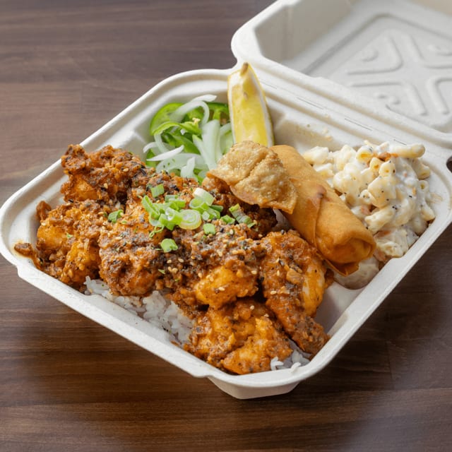 Garlic Shrimp Bowl.