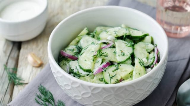 Cucumber Salad.