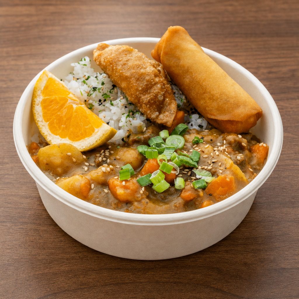Beef Curry Bowl.