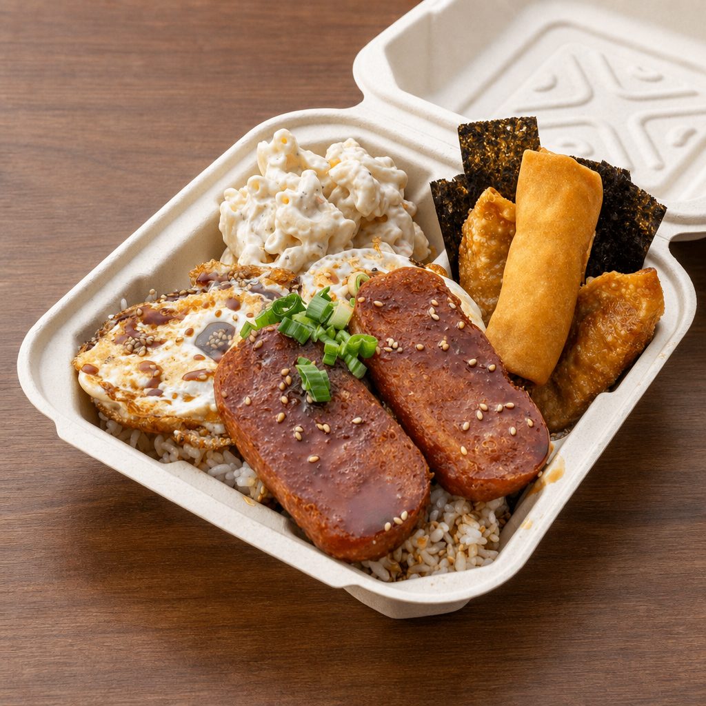 Spam & Eggs Plate.