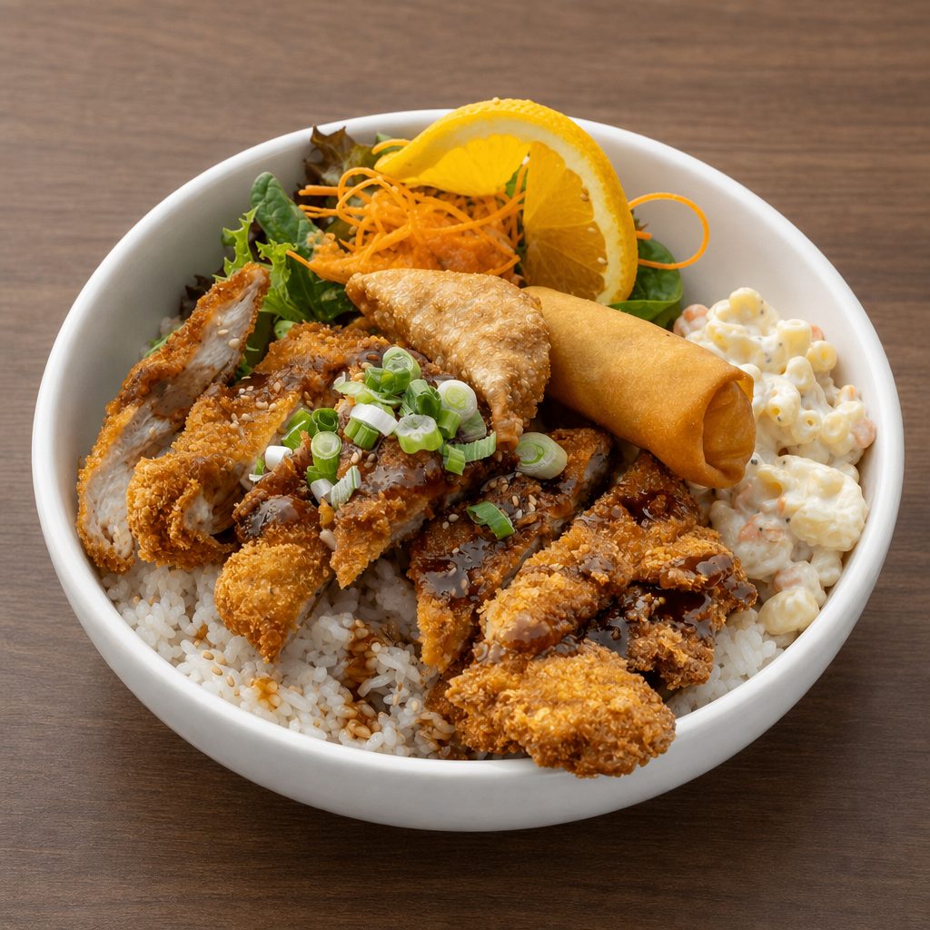 Chicken Katsu Bowl.