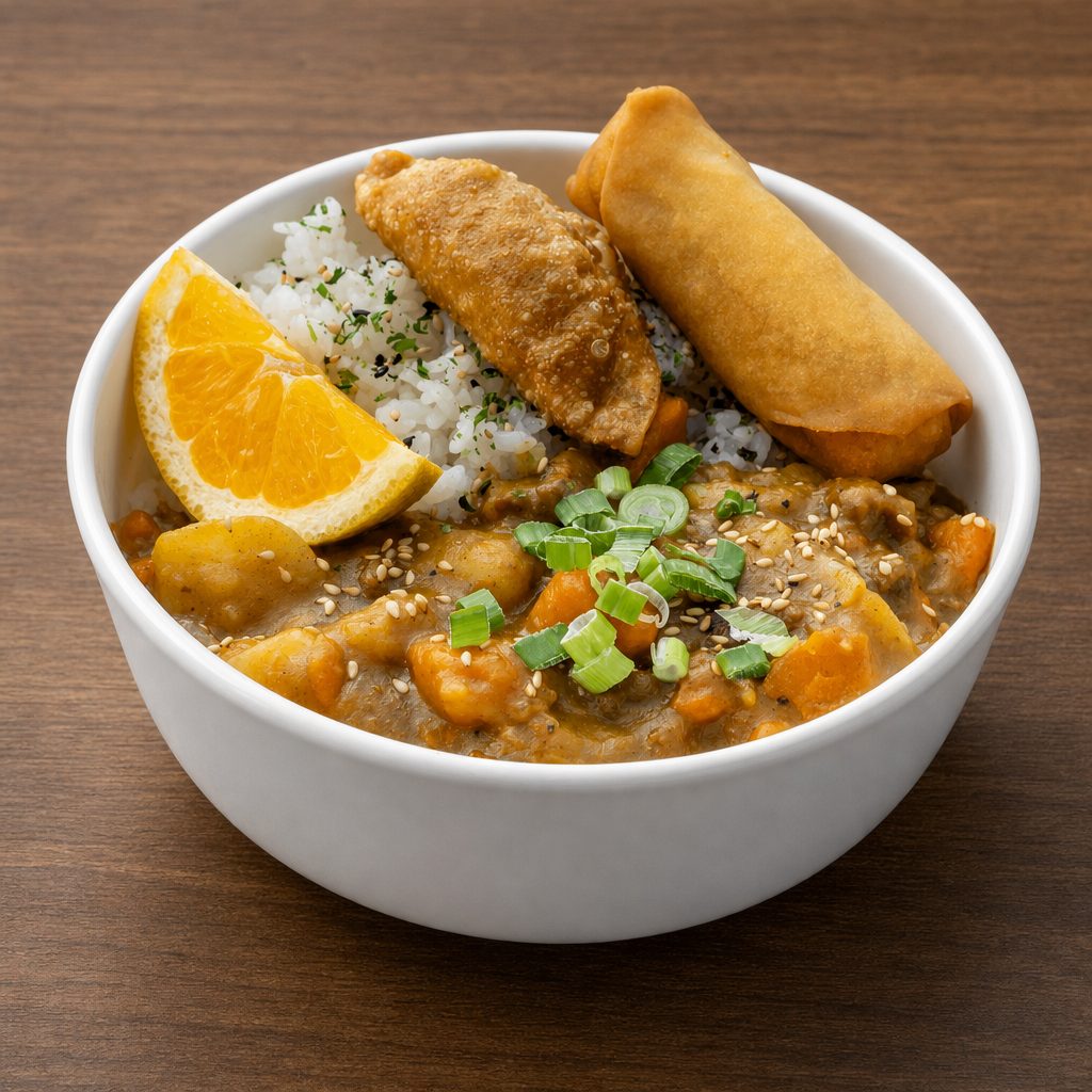 Beef Curry Bowl.