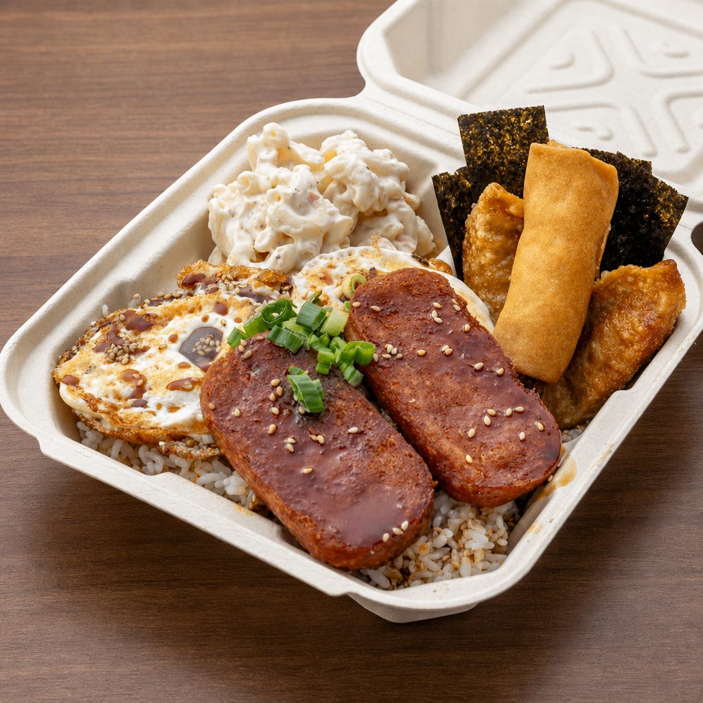 Spam & Eggs Plate.