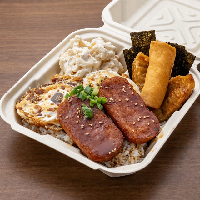 Spam & Eggs Plate.