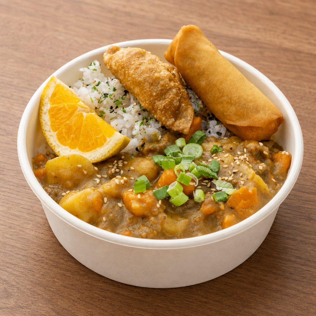 Beef Curry Bowl.