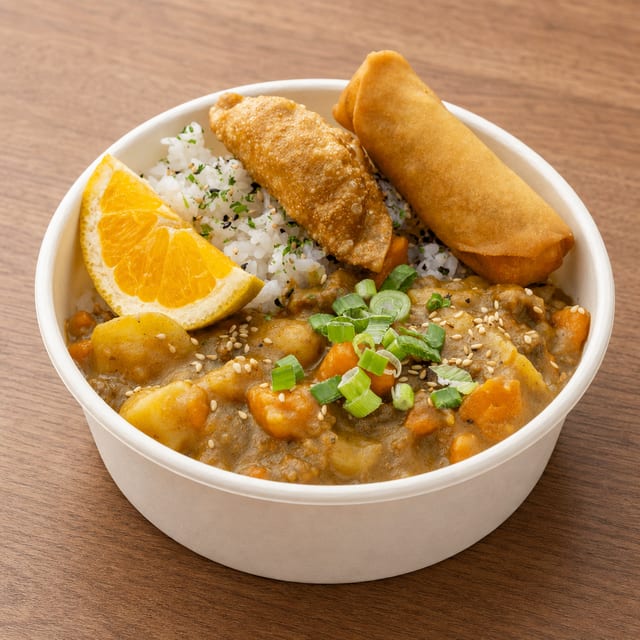 Beef Curry Bowl.