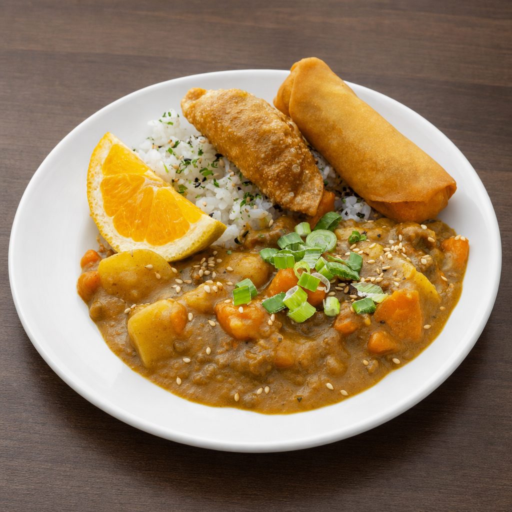 Beef Curry Bowl.