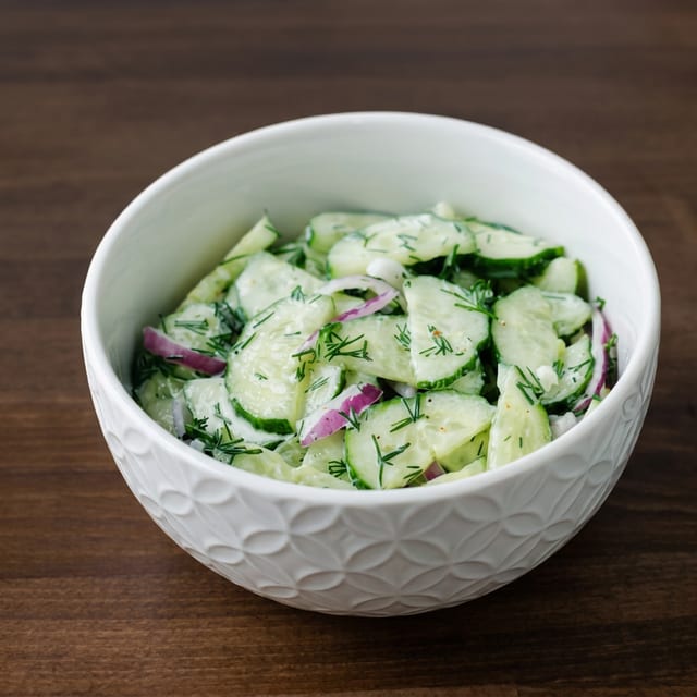 Cucumber Salad.