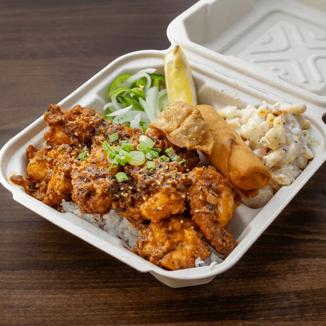 Garlic Shrimp Bowl.