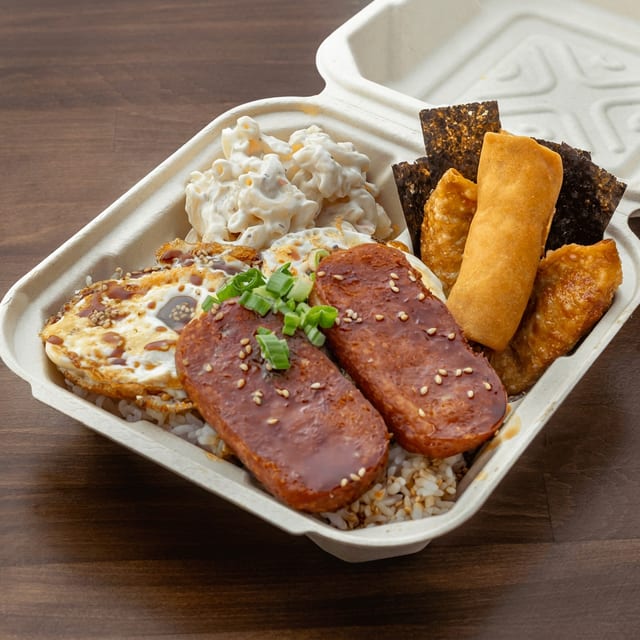Spam & Eggs Plate.