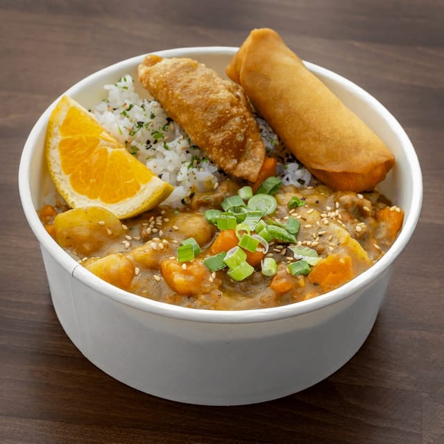 Beef Curry Bowl.