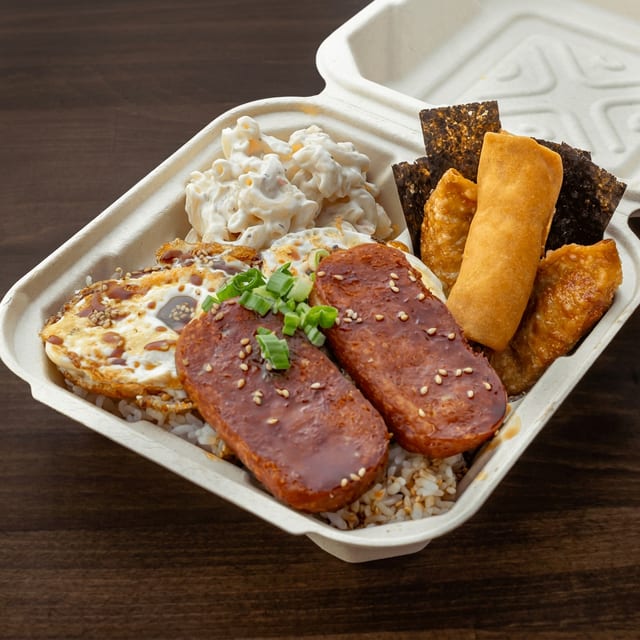 Spam & Eggs Plate.