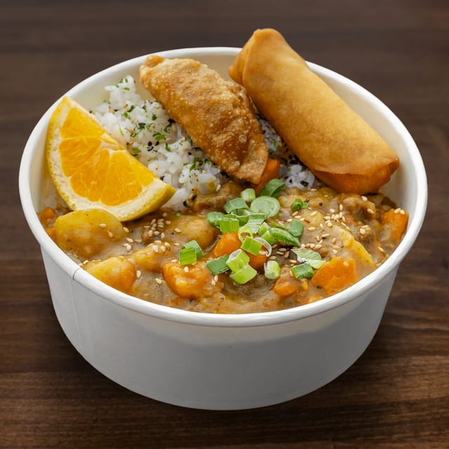 Beef Curry Bowl.
