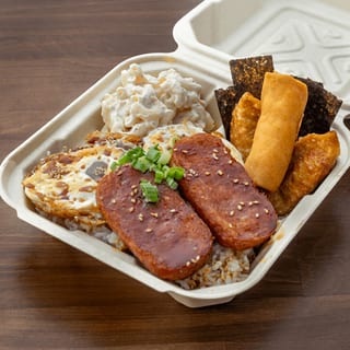 Spam & Eggs Plate
