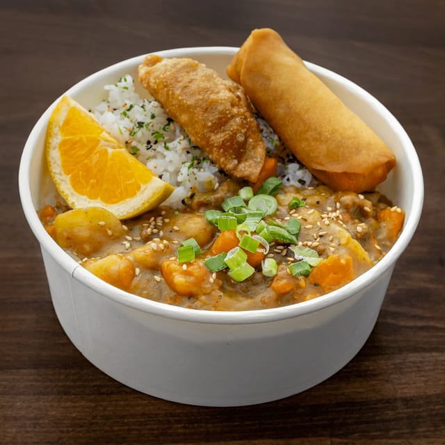 Beef Curry Bowl.