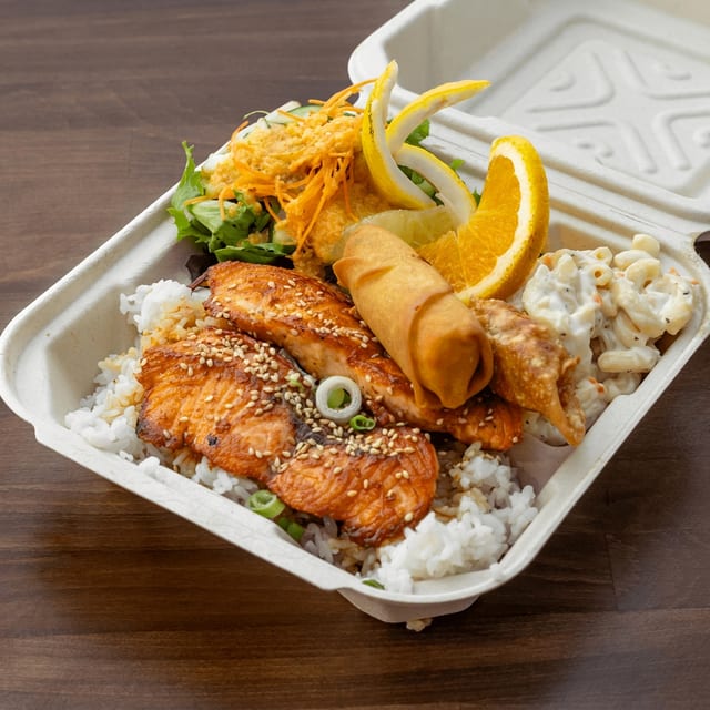 Sweet Sesame Salmon Plate.