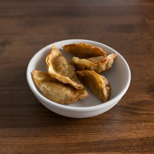 Fried Gyoza.